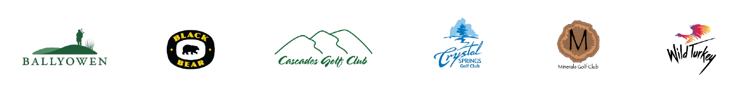 Crystal Springs Resort golf course logos 2021