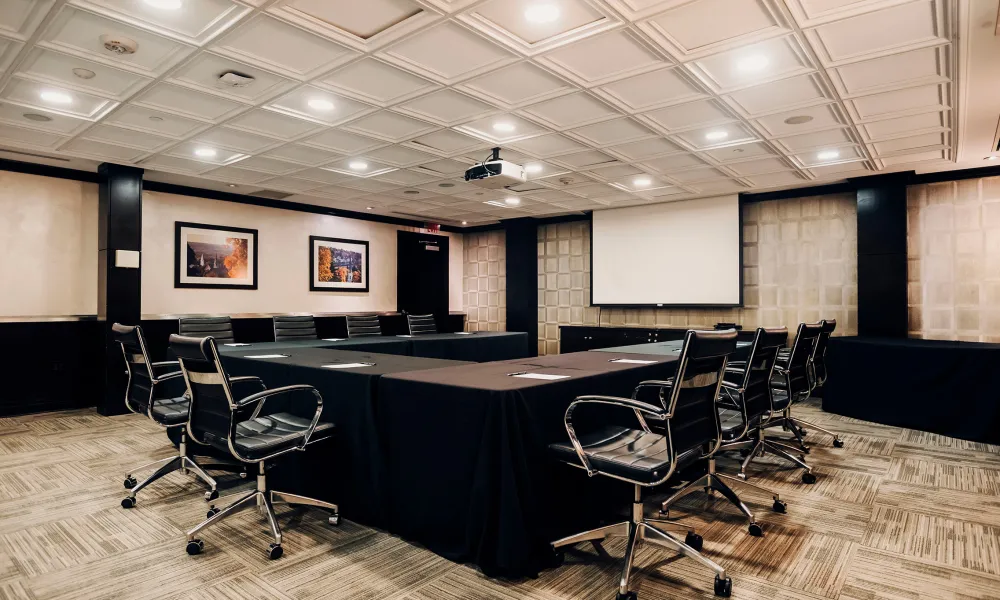 Flora Springs meeting room. 