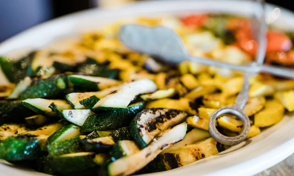 Fried zuchinni. 