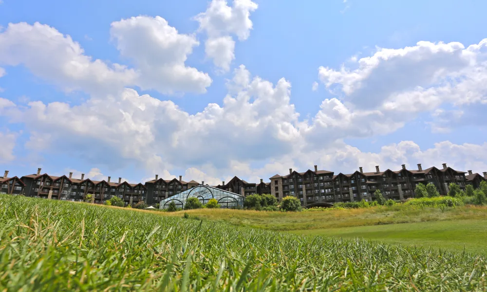 Daytime at Grand Cascades Lodge