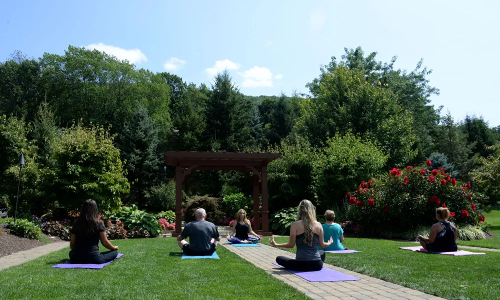 Outdoor Yoga Class