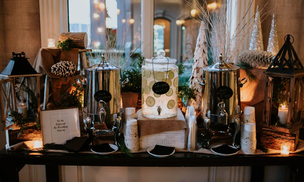 Drink dispensers for wedding