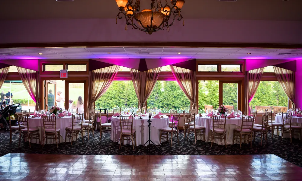 Black Bear Golf Club wedding reception