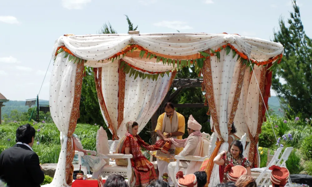 Indian wedding ceremony