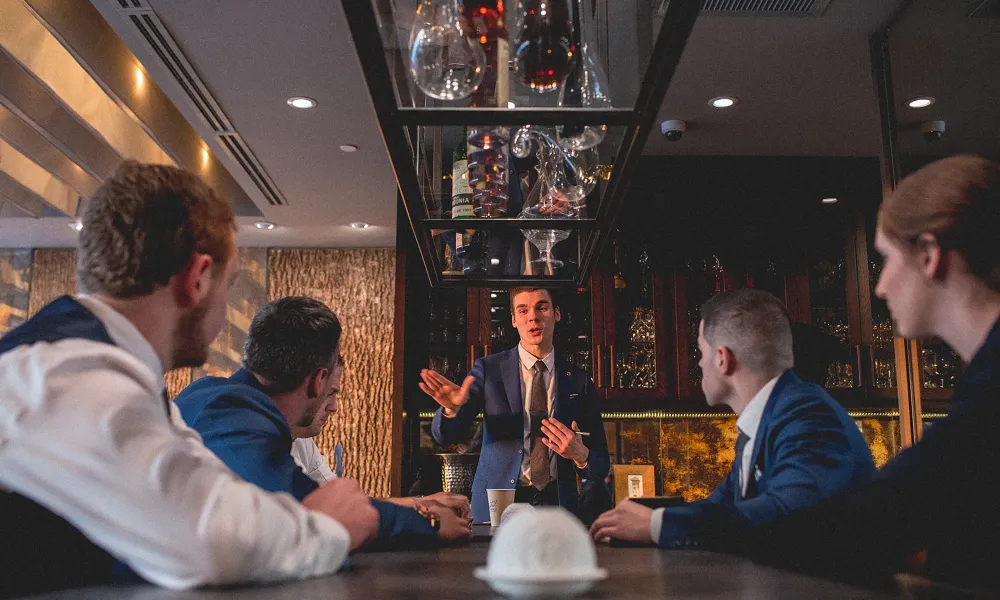 Gianni Chiodi at Latour's Sommelier Table