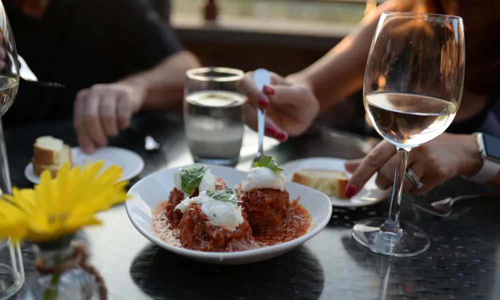 Springs Bistro Meatball Dish