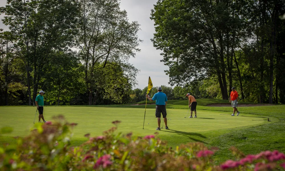 Golfers at Black Bear Golf Club