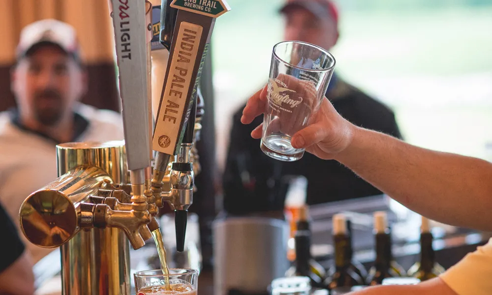 Owen's Pub beer taps