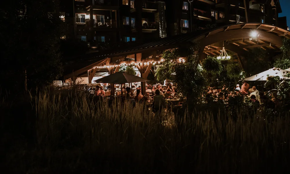 Nighttime Dining at Chef's Garden