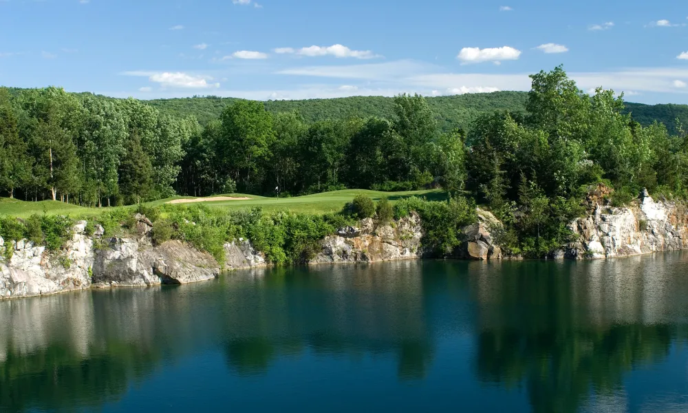 Pond at Wild Turkey golf course