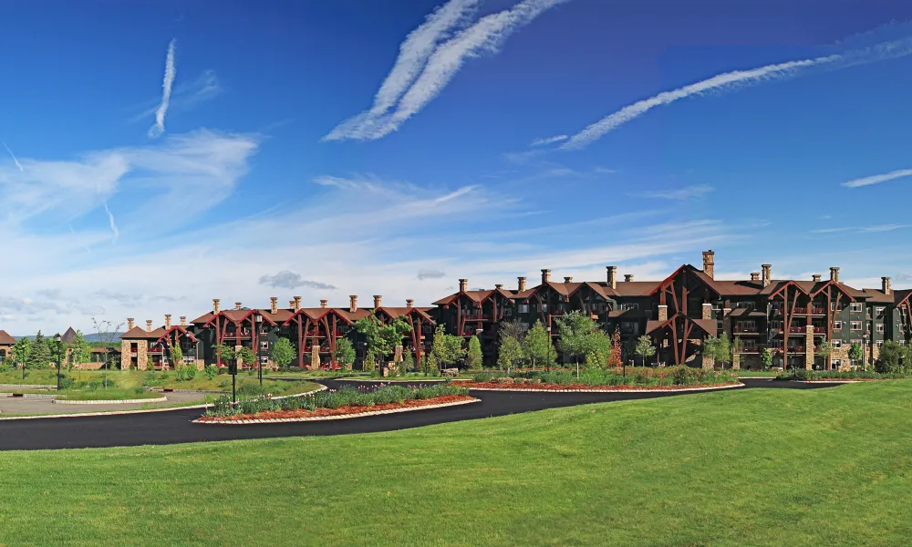 Panorama of Grand Cascades Resort