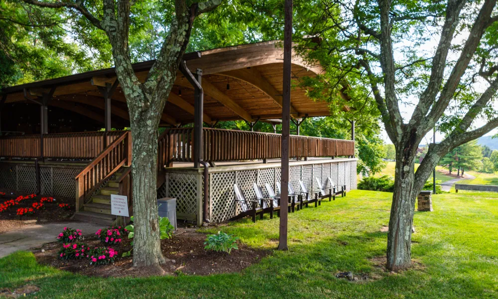 Exterior of Sweetgrass Pavilion