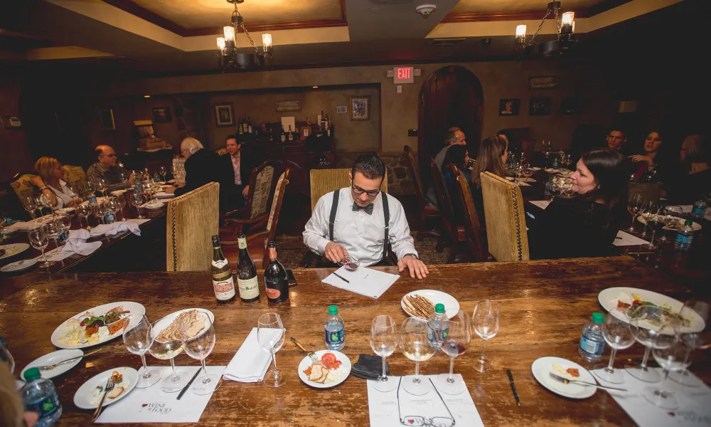 Robby Younes at Wine Cellar Dinner