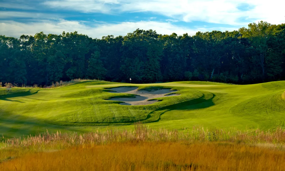 Hole #4 at Ballyowen Golf course