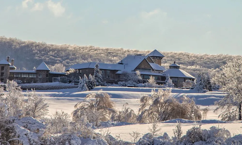 The Crystal Springs Clubhouse at NYCs Closest Resort