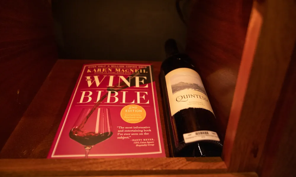 The Wine Bible in the Curator 