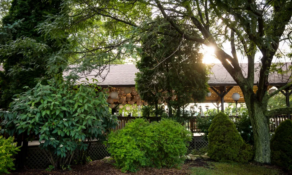 Outside view of Sweetgrass Pavillion