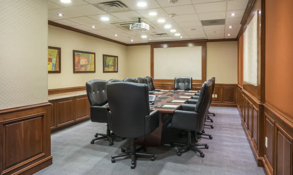 Gallium Board room at Crystal Springs Resort