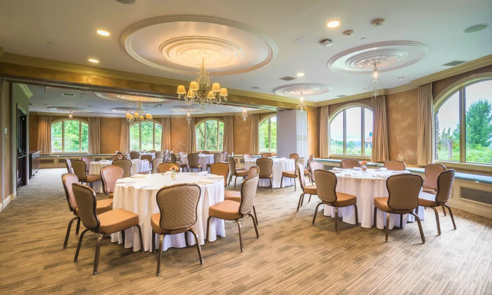 The Saratoga Room at the Crystal Springs Clubhouse