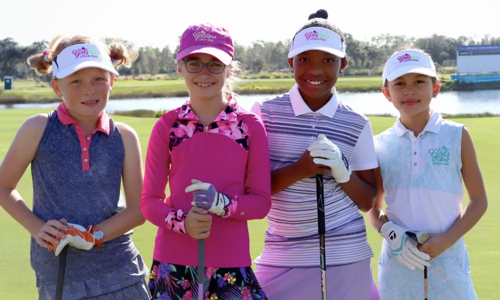 LPGA golf clinic at Crystal Springs Resort