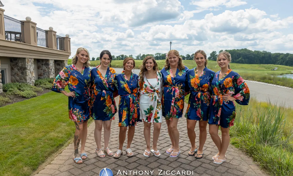 Bridesmaids before getting ready for a wedding at Ballyowen Golf Club