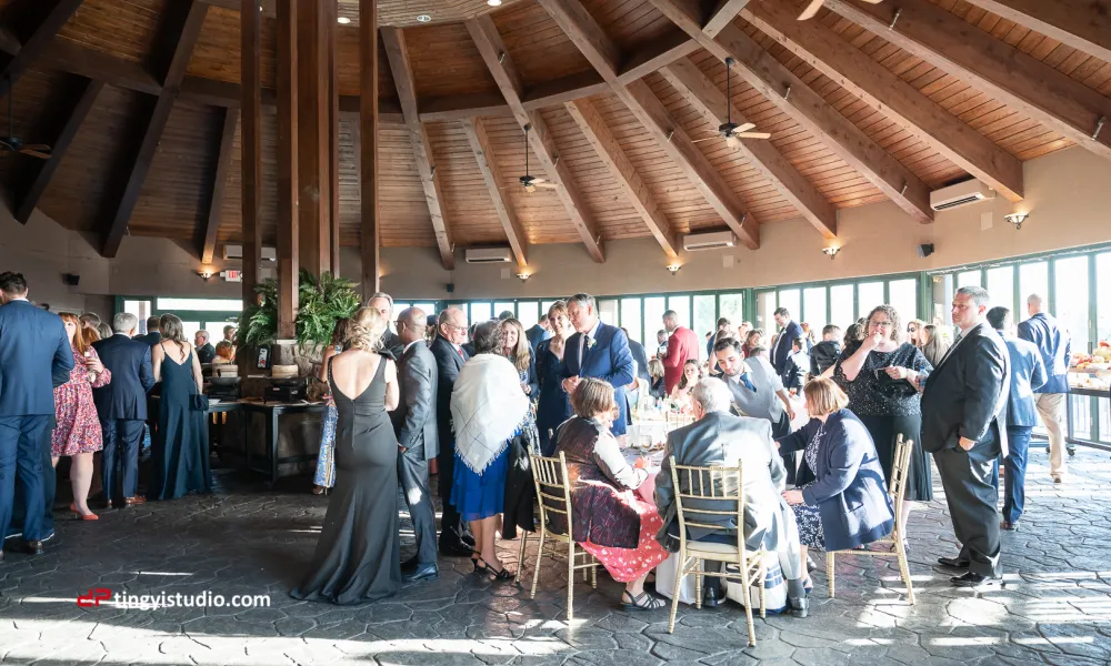 Cocktail hour in the Rotunda