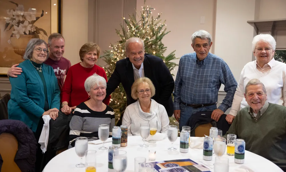 Group of people with Kelsey Grammer.