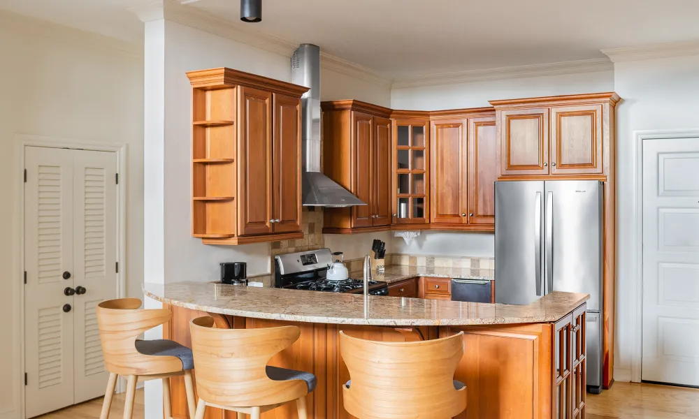 Full Kitchen in Suite at Grand Cascades Lodge