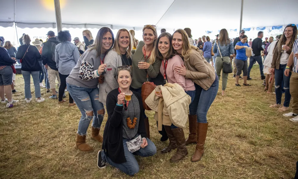 Girlfriends at NJ Beer &amp; Food Festival