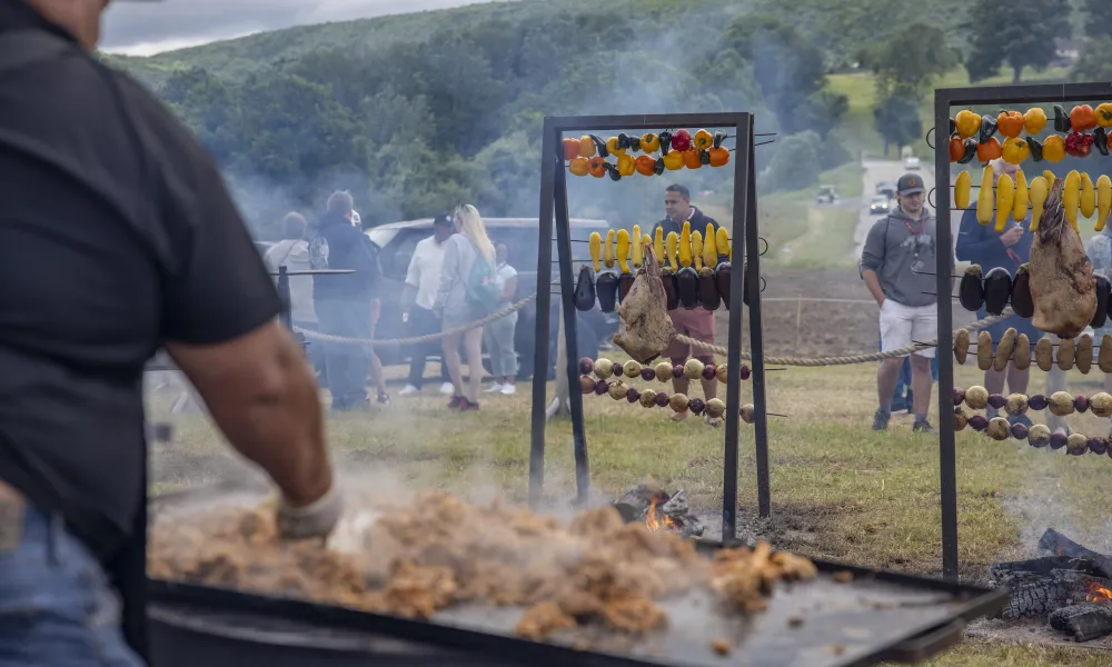 Barbeque at NJ Beer &amp; Food Festival at Crystal Springs Resort NJ