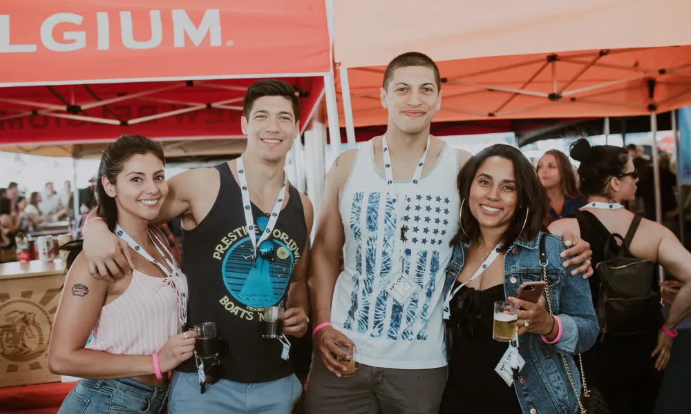 Friends at NJ Beer &amp; Food Festival