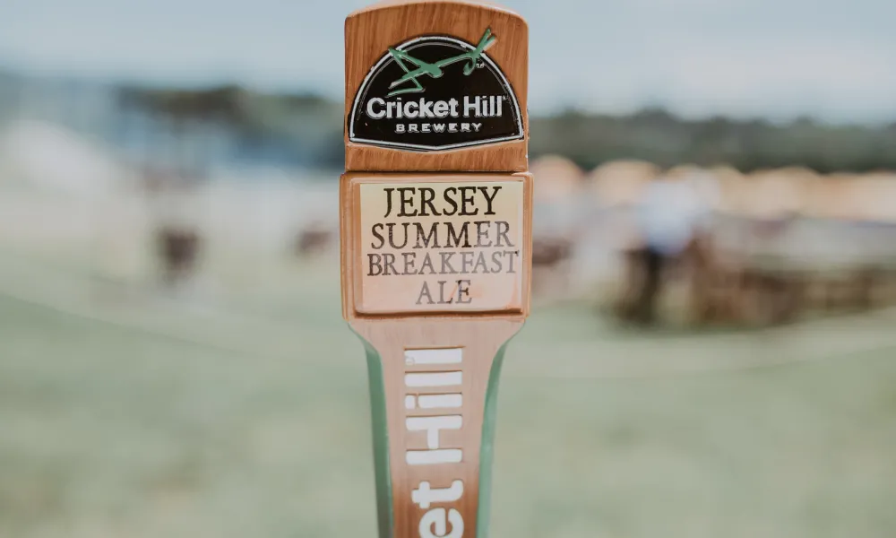 Cricket Hill Jersey Summer Breakfast Ale tap