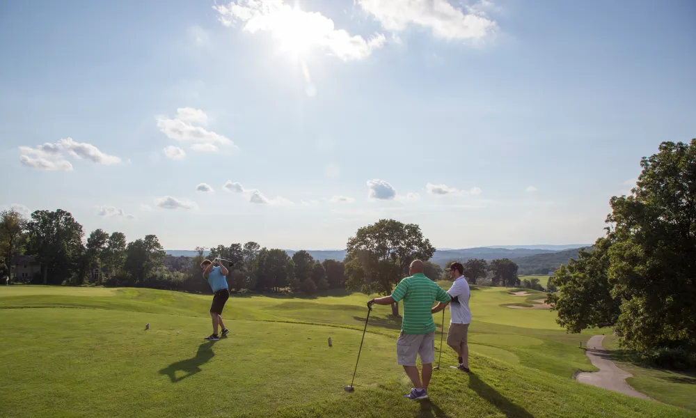 Golfers at Wild Turkey