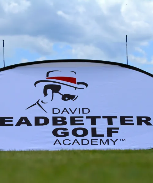 Sign of Leadbetter Golf Academy at Crystal Springs Resort