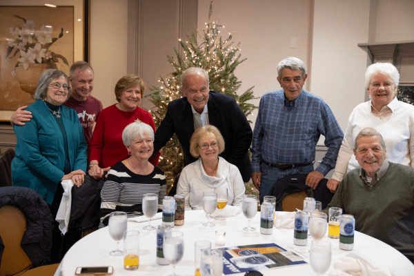 Group of people with Kelsey Grammer.