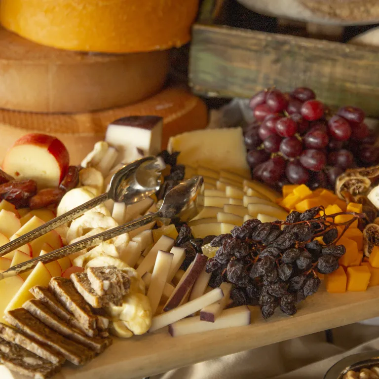 Charcuterie board from Crystal Springs catering