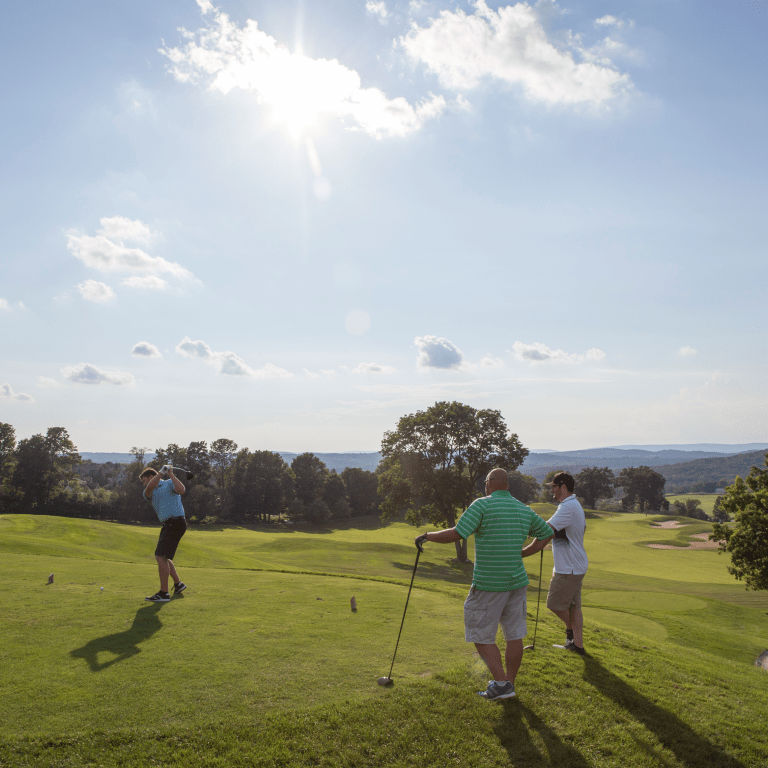 Golfers at Wild Turkey