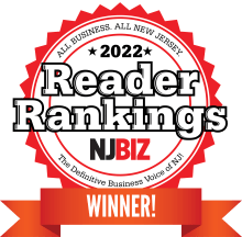 Reader Rankings NJ BIZ 2022 logo