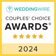 Wedding Wire Couples Choice Awards 2024 for weddings.