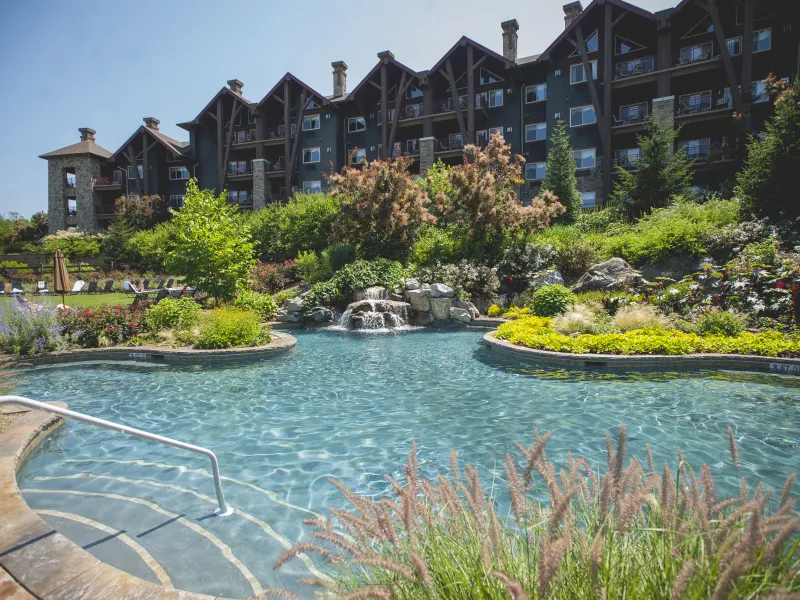 outdoor Pool at Grand Cascades Lodge