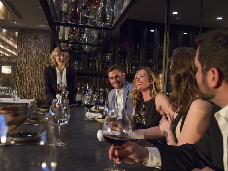 Good Company at Latour's Sommelier Table