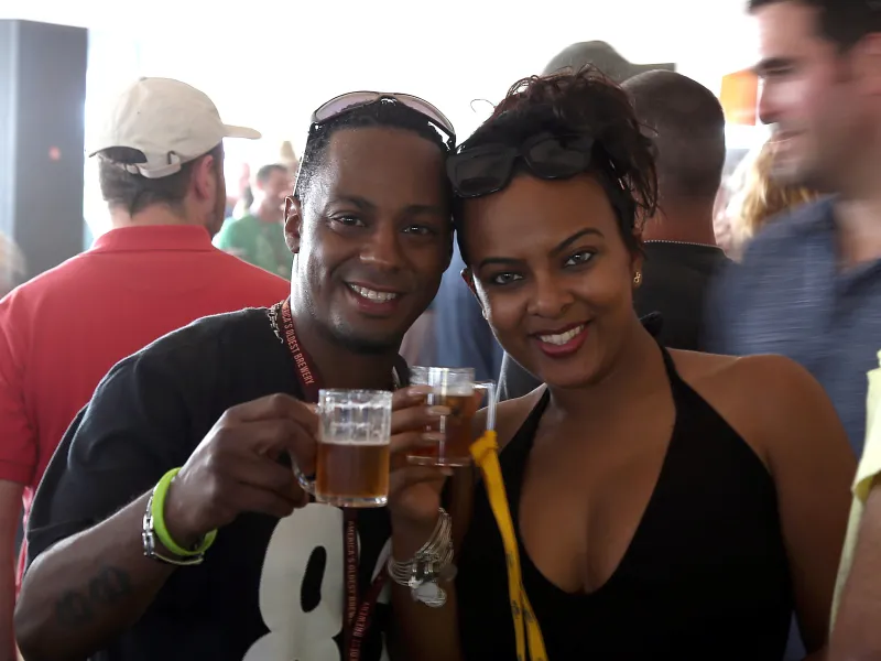 Couple at NJ Beer Fest