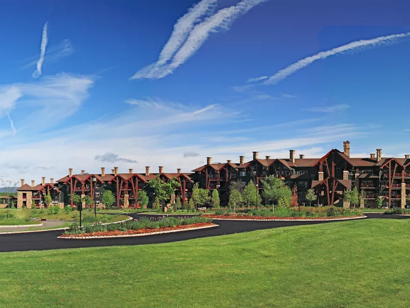 Panorama of Grand Cascades Resort